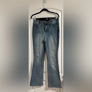 New York & Company High Waist And Curvy Barely Bootcut Jeans
